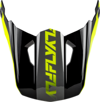 Kinetic Crest Helmet Visor Grey/Black/Hi Vis Xl/2x