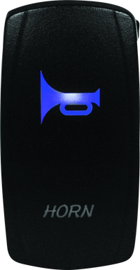 DragonFire Racing Lighted Switch Horn On/Off Blue