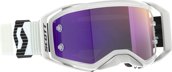 SCOTT Prospect 2.0 Goggle Wht/Blk Purple Chrm Works - Part Number 421471-1035281