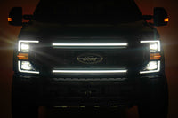 Rough Country | LED Light Kit | Grille Mount | 30 Inch DRL | Ford F-250/F-350 Super Duty (17-22) | 70990A
