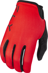 FLY RACING Radium Gloves Red 3x - Lightweight Touchscreen Race Gloves