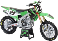 NEW-RAY 58413 1:12 Scale Kawasaki Factory Team Kx450f Jason Anderson #21