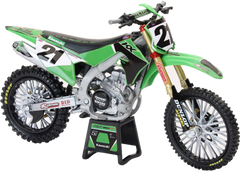 NEW-RAY 58413 1:12 Scale Kawasaki Factory Team Kx450f Jason Anderson #21