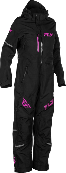 FLY RACING Women's Cobalt Shell Monosuit Black/Fuschia - Part Number 470-4365M