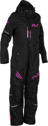 FLY RACING Women's Cobalt Shell Monosuit Black/Fuchsia 2X - Part #470-43652X