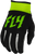 FLY RACING Youth F 16 Gloves Black/Neon Green Yxs