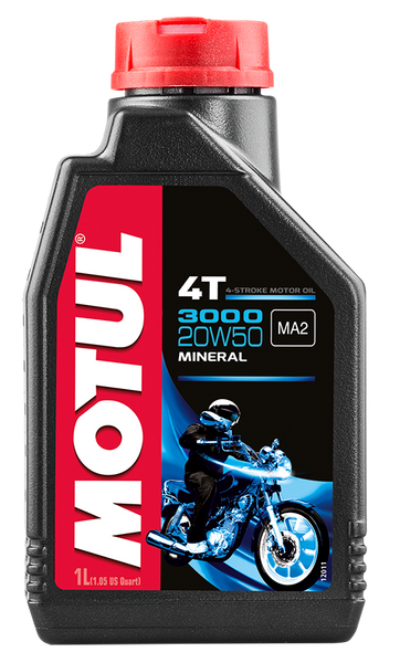 MOTUL 107318 3000 Petroleum Oil 20W50 - 1 Liter