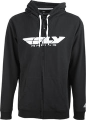 Fly Corporate Zip Up Hoodie Black Md