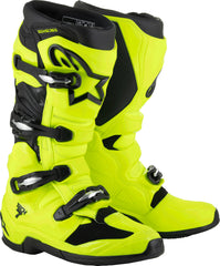 Alpinestars Tech 7 Boots Yellow Fluo/Black 13 - Exceptional Off-Road Performance