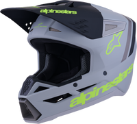 Sm3 Radium Helmet Gry/Blk/Ylw Fluo Matt Md