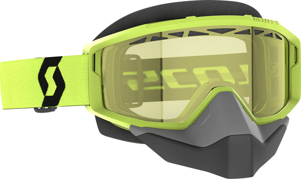 SCOTT Primal Snowcross Goggle - Yellow/Black with Yellow Lens - Part Number 278606-1017029