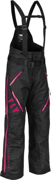 Women's Carbon Bib Black/Pink Md