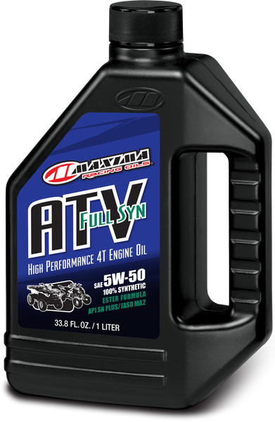 MAXIMA 30-86901 ATV 4T Full Synthetic Engine Oil 5W-50 - 1 Liter