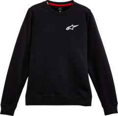 Alpinestars Women's Ageless Chest Crew Fleece - Black - Part Number 1232-51820-10-L