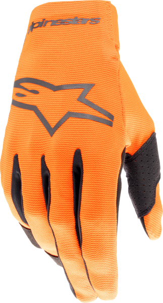 Alpinestars Radar Gloves Hot Orange/Black Small - 3561824-411-S