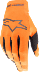 Alpinestars Radar Gloves Hot Orange/Black Small - 3561824-411-S