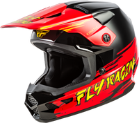 Youth Kinetic Surge Helmet Black/Red/Yellow Yl
