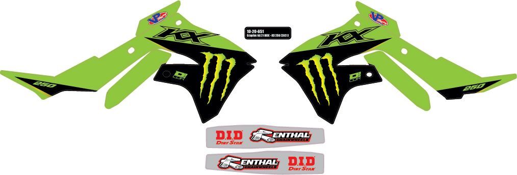 Graphic Kit 21 Monster Kaw