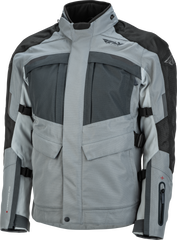 FLY RACING Off Grid Jacket Grey 2x - Weatherproof and Breathable