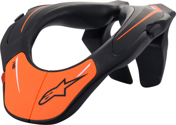 ALPINESTARS Youth Neck Support Black/Orange - Part Number 6540118-14-OS