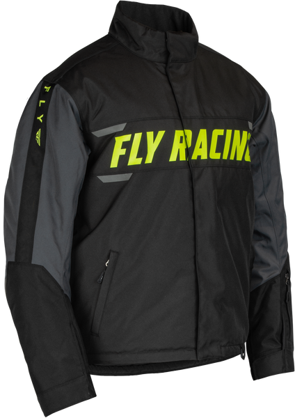 FLY RACING Outpost Jacket Black/Grey/Hi Vis 470-5503M