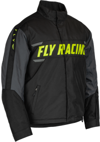 FLY RACING Outpost Jacket Black/Grey/Hi Vis - Part 470-5503S