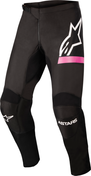 Alpinestars Stella Fluid Chaser Pant Black/Pink Fluo Size 28 - High Performance Women's Riding Gear