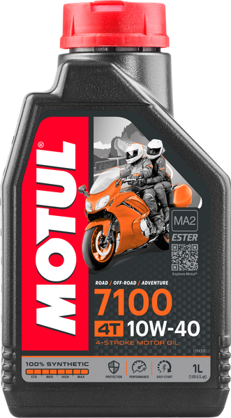 MOTUL 7100 Synthetic Oil 10W40 - Part Number 104091