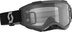 SCOTT Fury Goggle Black/Grey Clear Works Lens - Part Number 274514-1001113