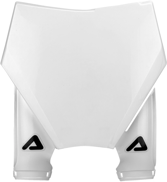 ACERBIS Front Number Plate White - Part Number 2983160002