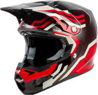 Formula S Carbon Byte Helmet Red Carbon/Red/Grey Xs