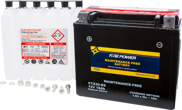 Battery Ctx20 Bs Maintenance Free