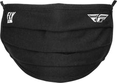 Fly Racing Face Mask 3 Pack Black/White