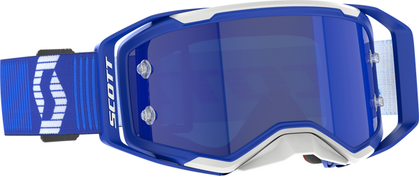 SCOTT Prospect 2.0 Goggle - Blue/White with Blue Chrome Lens (Part Number: 421471-1006349)