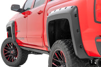 Rough Country | Pocket Fender Flares | 5'9" Bed | Gas Door | Chevy Silverado 1500 (14-18 & Classic) | F-C11413A