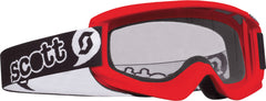 SCOTT Youth Agent Goggle Red - Part Number 272839-0004043