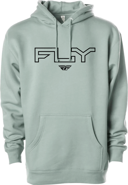 FLY RACING Fly Edge Hoodie in Dusty Sage - Part No. 354-0306M