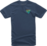 ALPINESTARS Racing Then Tee Navy Medium - 1232-72226-70-M