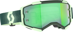 SCOTT Fury Goggle DK Green/Mint Green with Green Chrome Works - Part Number 272828-7703279