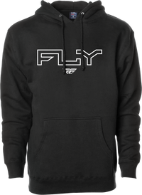 FLY RACING Fly Edge Hoodie - Black Large (Part Number: 354-0304L)