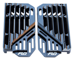 High Flow Radiator Braces Black