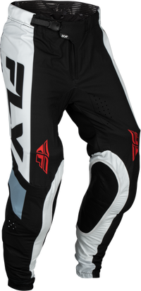 FLY RACING Lite Pants Black/White/Denim Grey Sz 28 - 377-73028