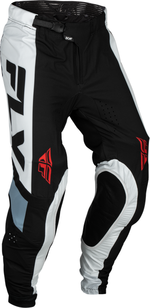 FLY RACING Lite Pants Black/White/Denim Grey Sz 28 - 377-73028