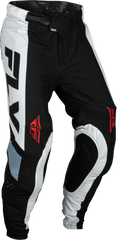 FLY RACING Lite Pants Black/White/Denim Grey Sz 28 - 377-73028