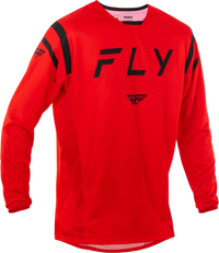 FLY RACING Kinetic Center Jersey Red/Black Large - Performance and Comfort