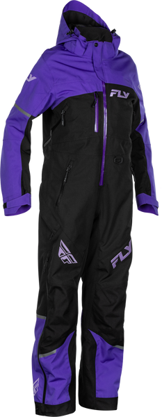 FLY RACING Women's Cobalt Shell Monosuit - Purple/Black, Part Number 470-4366XS