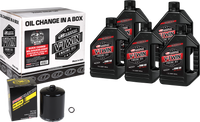 MAXIMA Quick Change Kit Syn M8 Black Filter - Part Number 90-129015PB