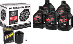 MAXIMA Quick Change Kit Syn M8 Black Filter - Part Number 90-129015PB