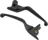 Bikers Choice 14-16 FLH FLT Black Hydraulic Clutch & Brake Lever Set
