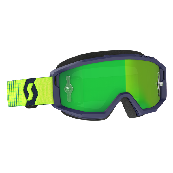 SCOTT Primal Goggle Blue/Yellow Green Chrome Works Lens - Part #278597-1054279